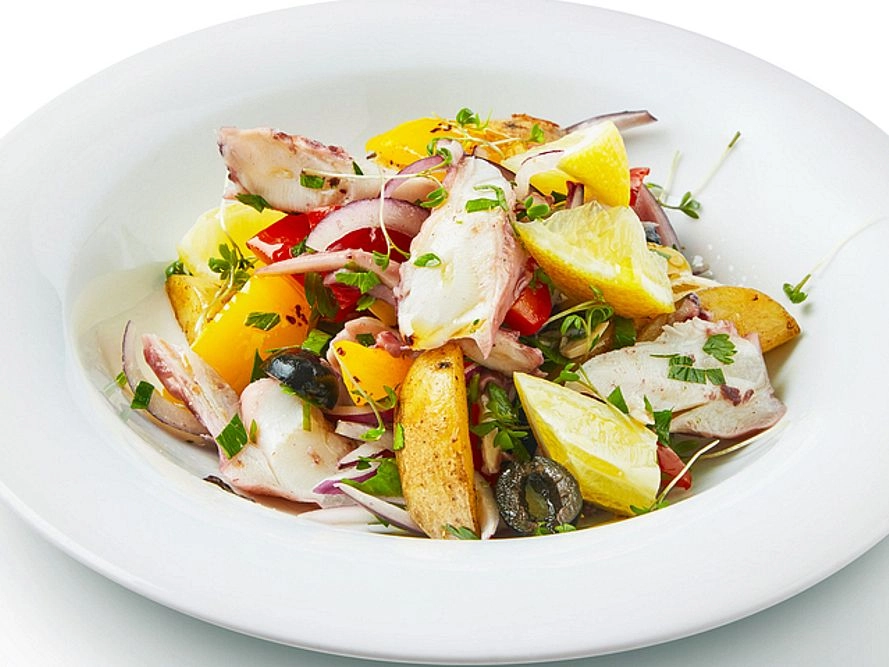 Octopus salad