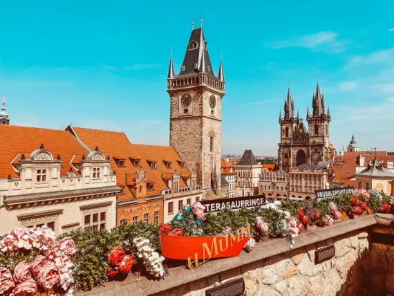 Legendární fotopoint s vyhlídkou na Staroměstské náměstí